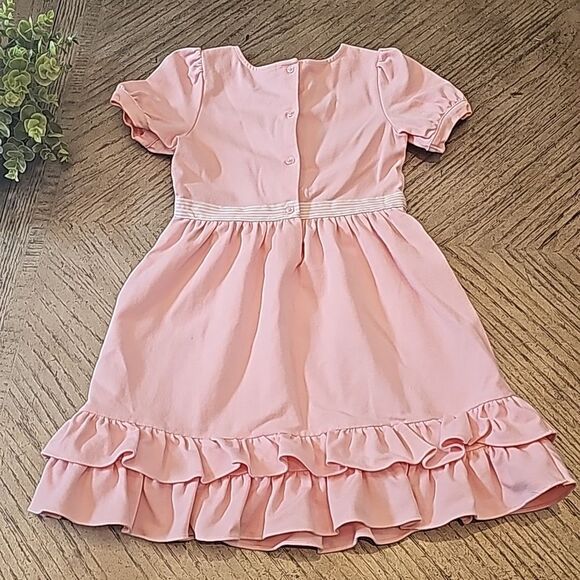 Janie and Jack light pink ruffle dress size 8 - Picture 7 of 9